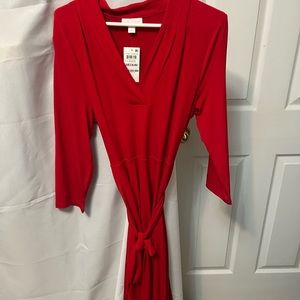 Ladies New with tags Red dress by Charter Club. Size M